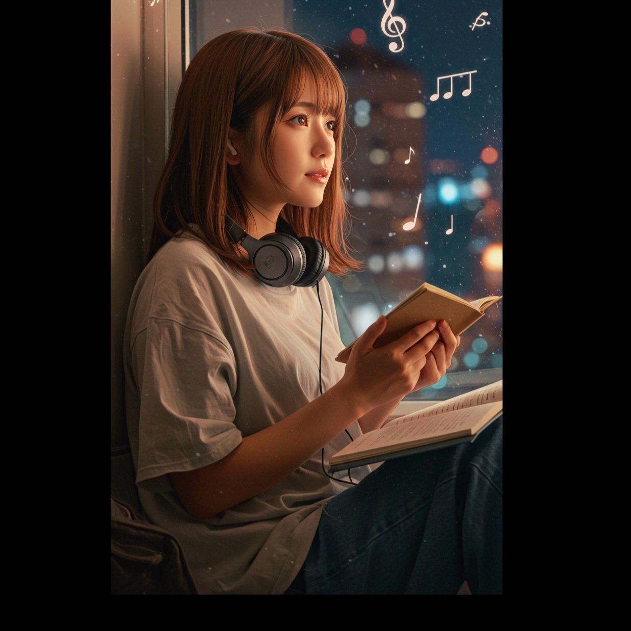 夜と朝のノート"Night and morning notes"