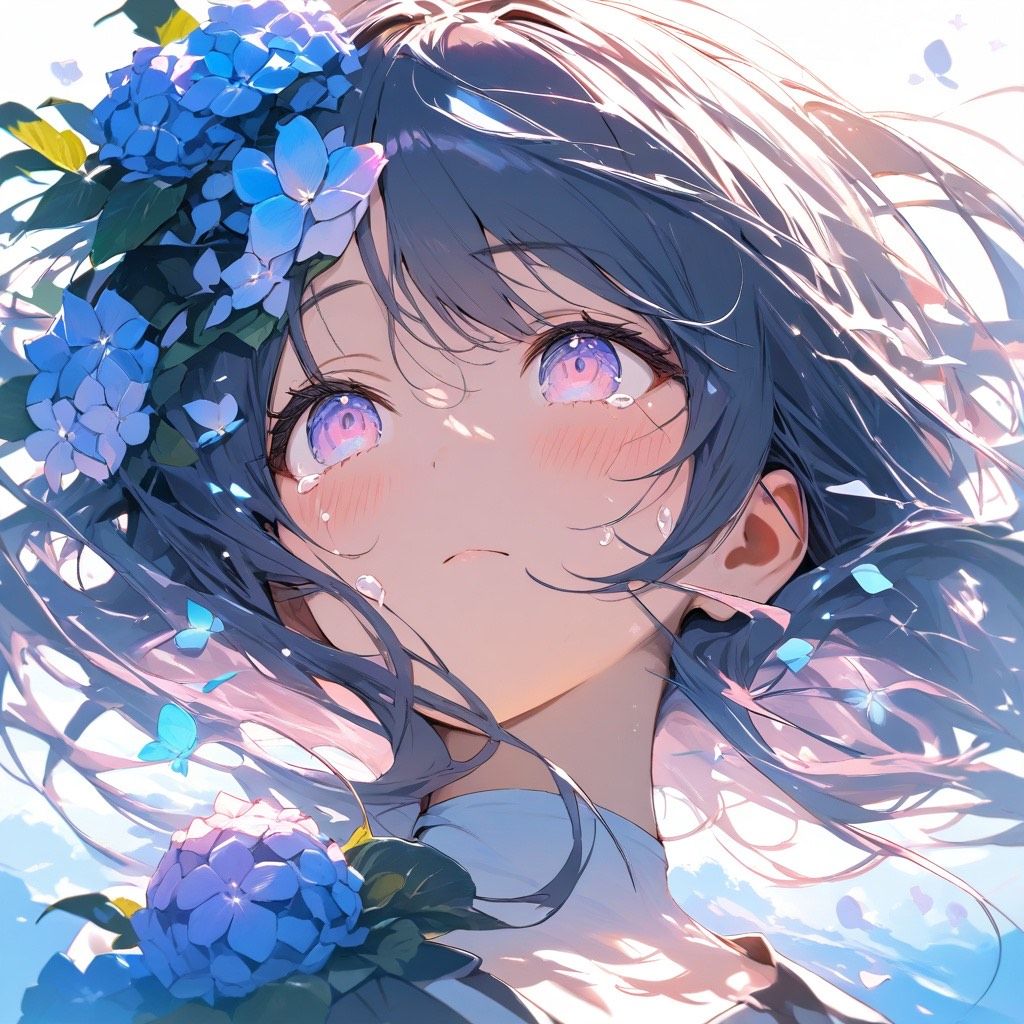 六月のアジサイ (Rock and She Said)