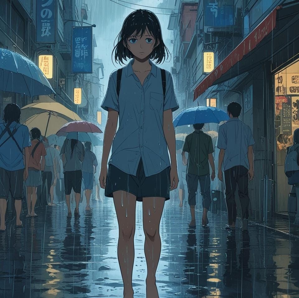Rainy July Heart