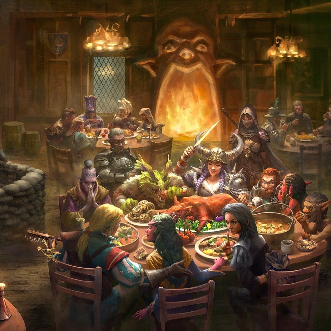 Пьянка в трактире🍻🍺 / A booze in a tavern🍻🍺