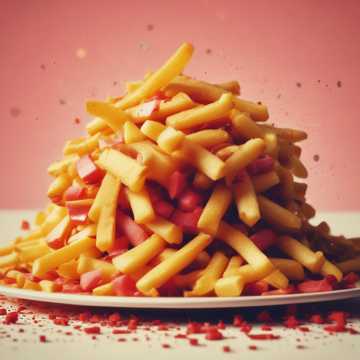 Fritten im Gefecht