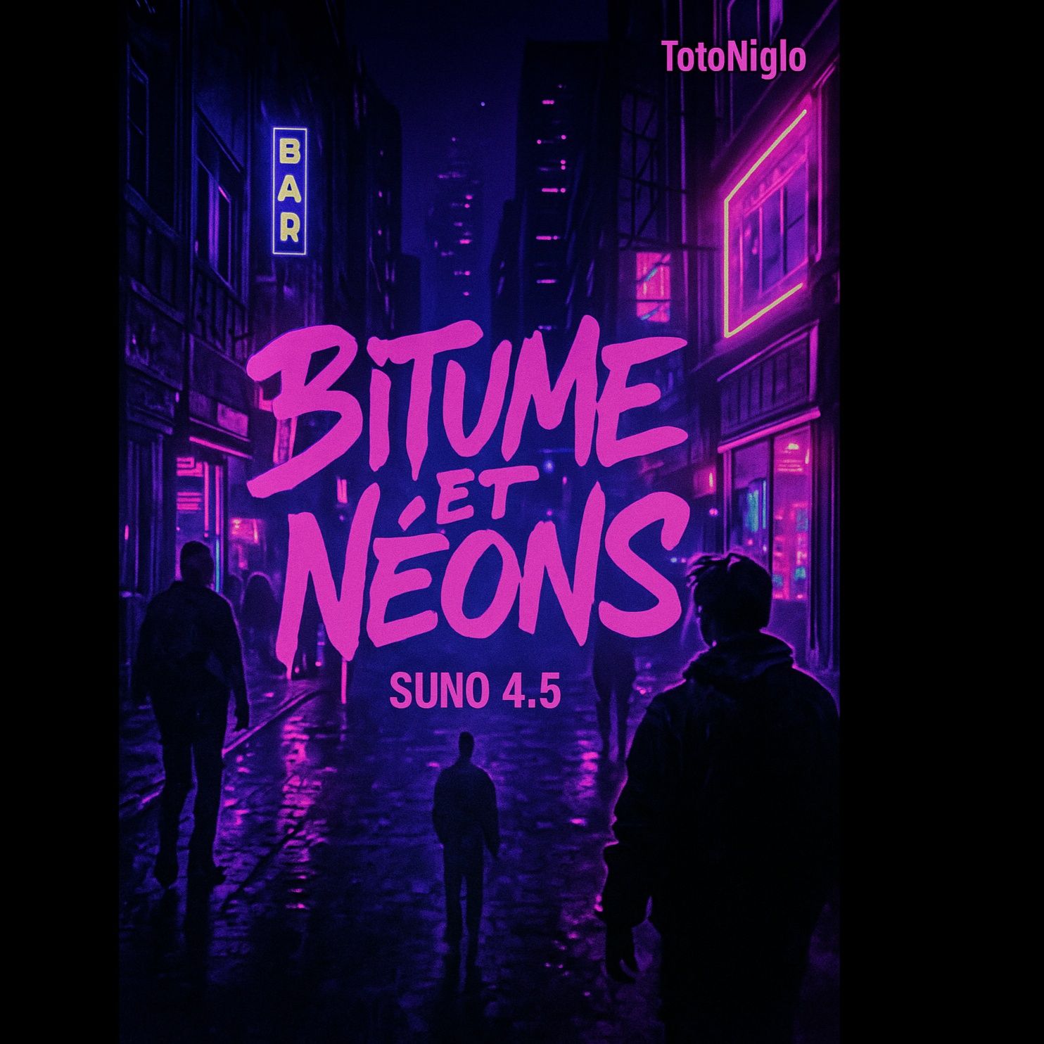 bitume et néons