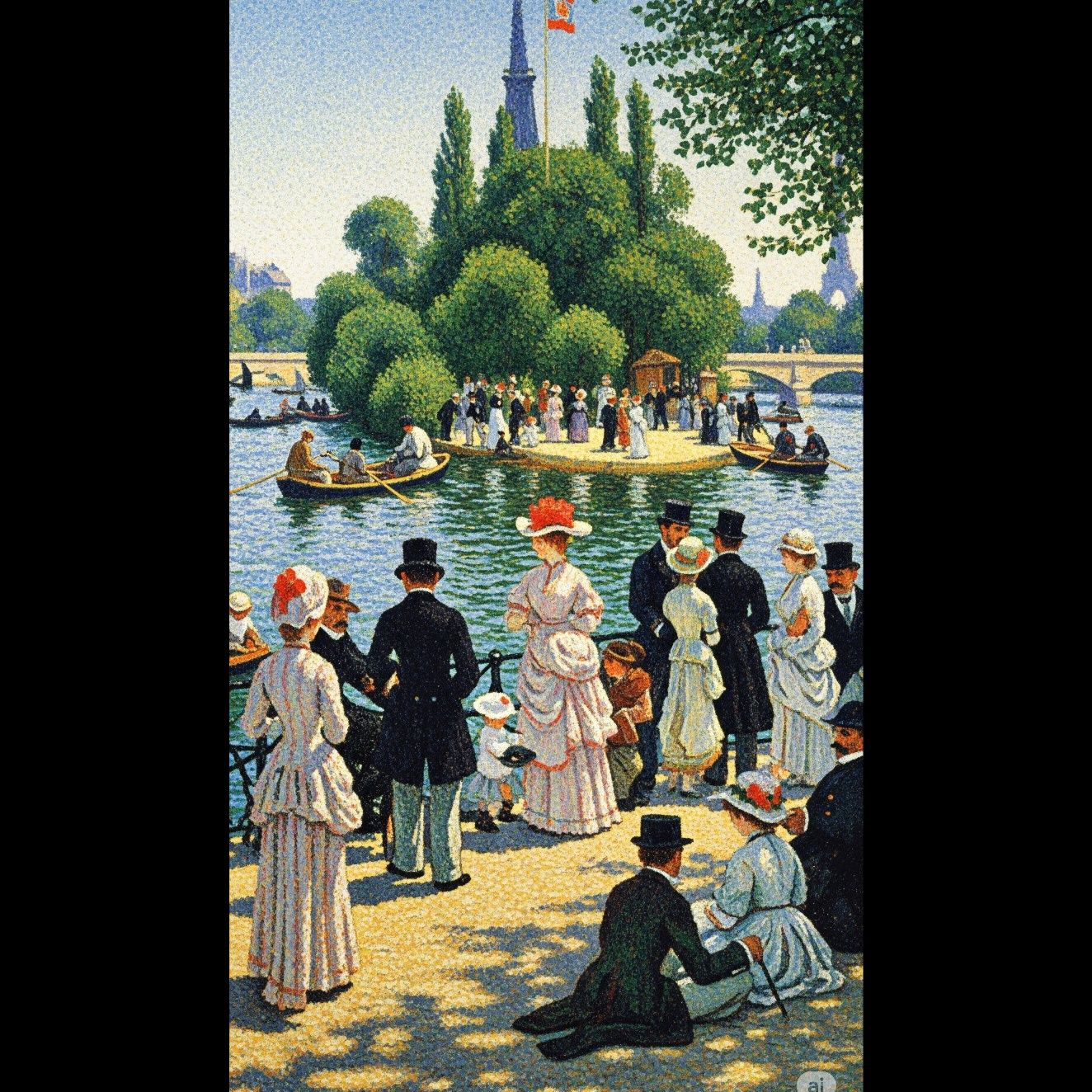 Un dimanche après-midi à l'île de la Grande Jatte