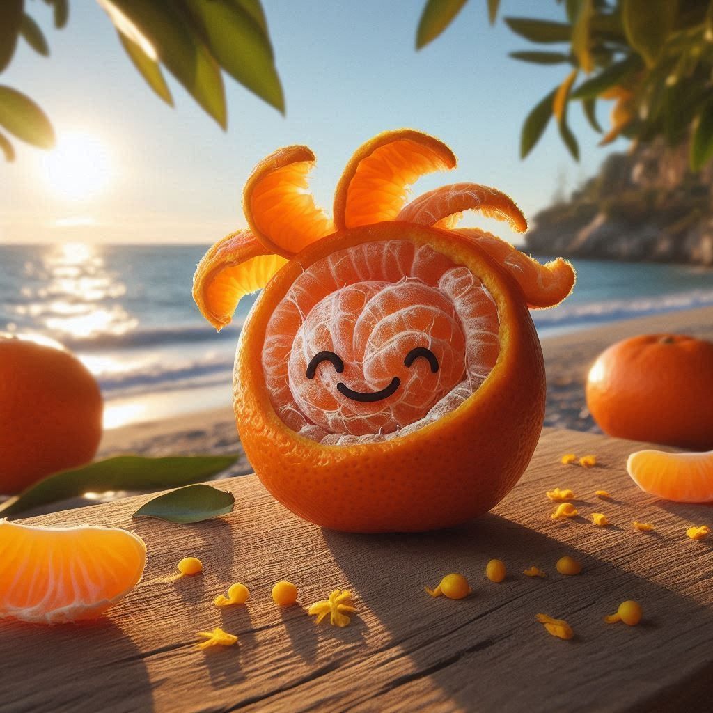 Tangerine in Your Hand