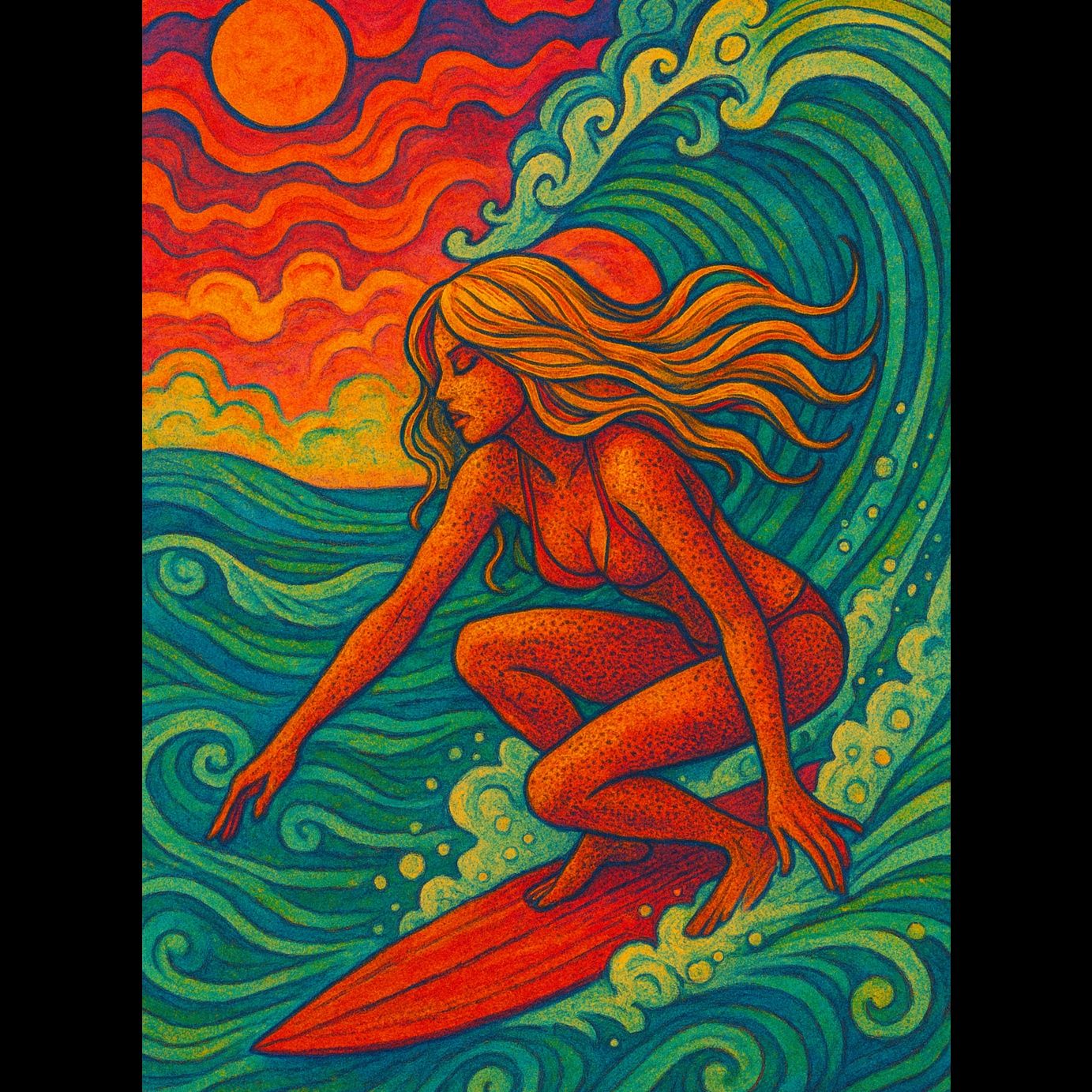 Chica de las Olas 
