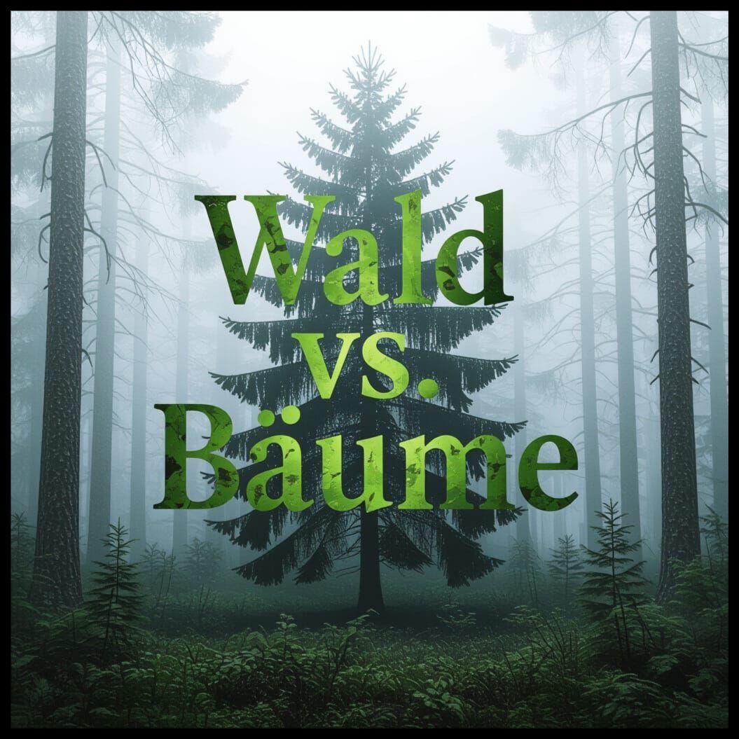 Wald vs. Bäume