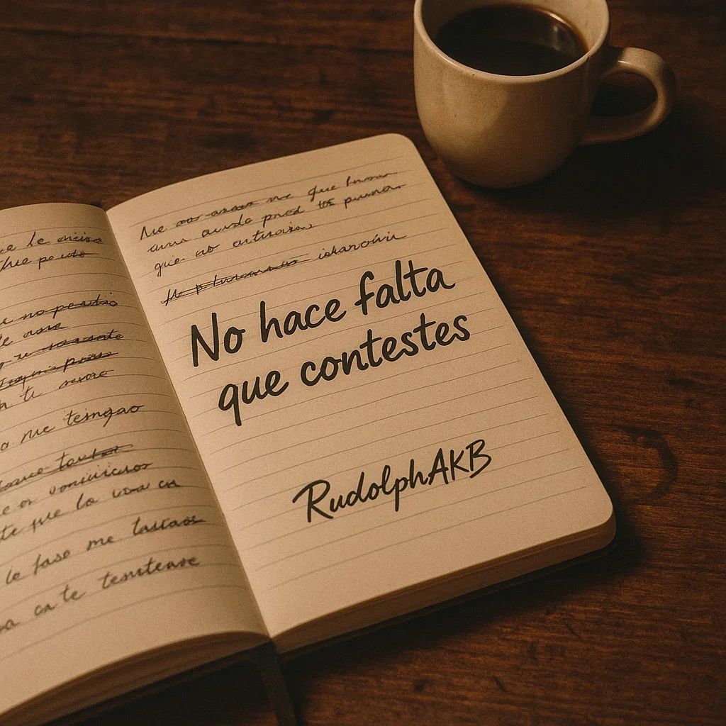 No hace falta que contestes (Folk Live)