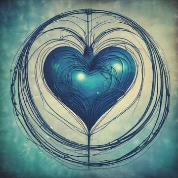 Trust in it blue lover bleu char