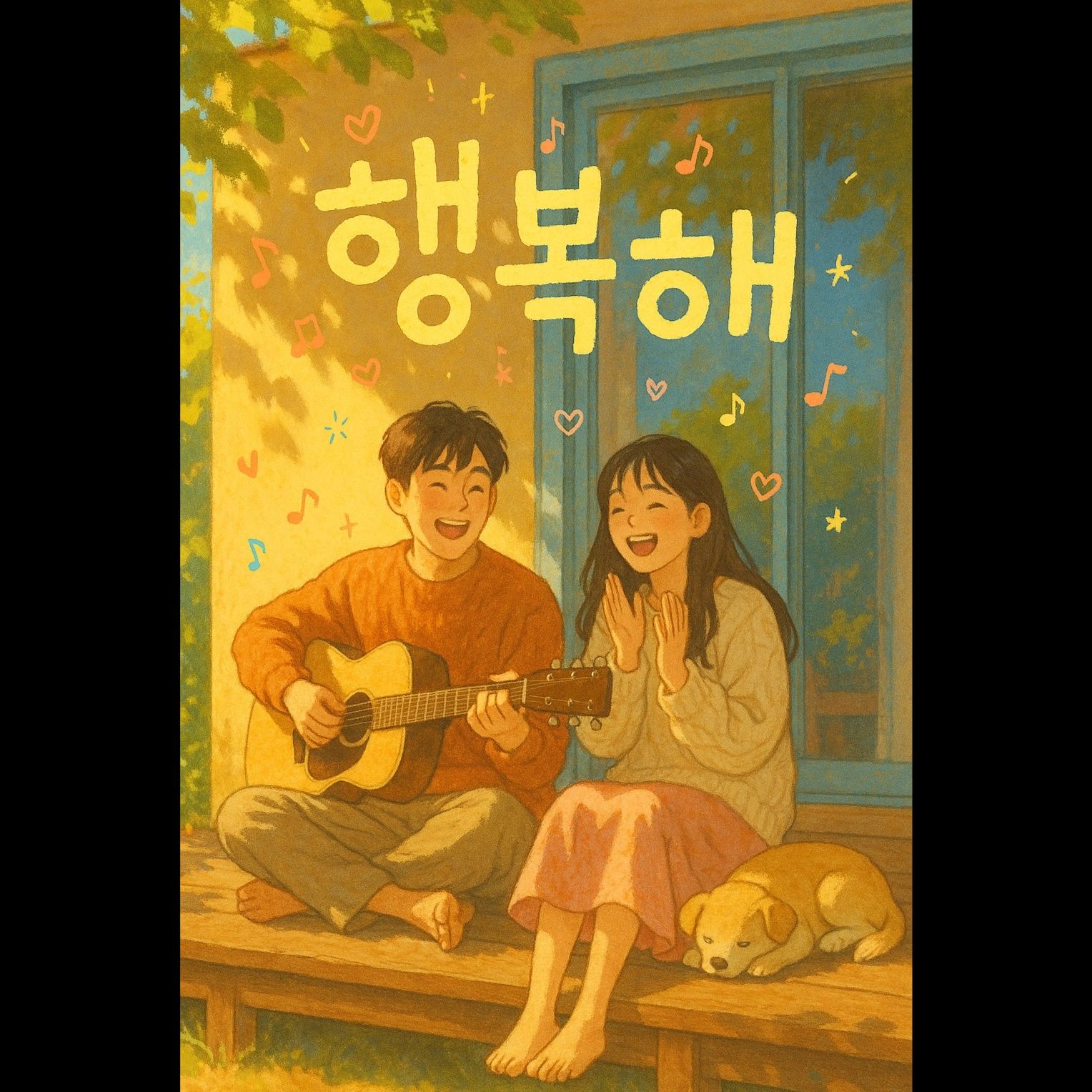 행복해