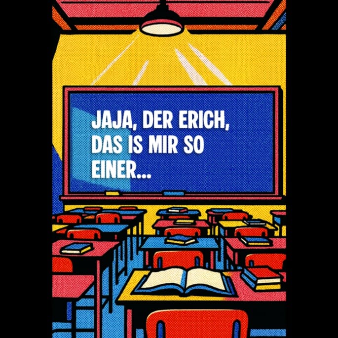 Ja, der Erich....