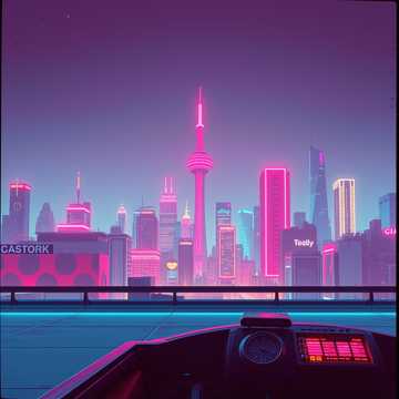 W rytmie neonów  #80sFrenzy