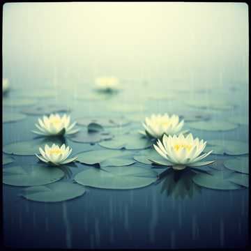 In the Rain, at the End of June | Haziran Sonunda, Yağmurda | 六月底,在雨中