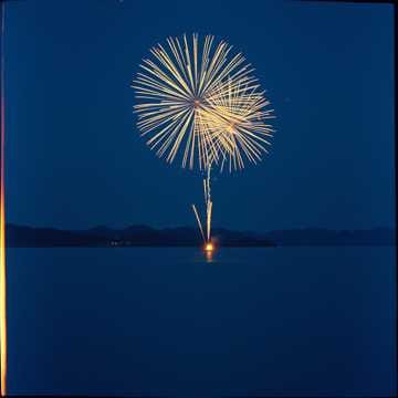 FIRE WORKS IN THE Sky