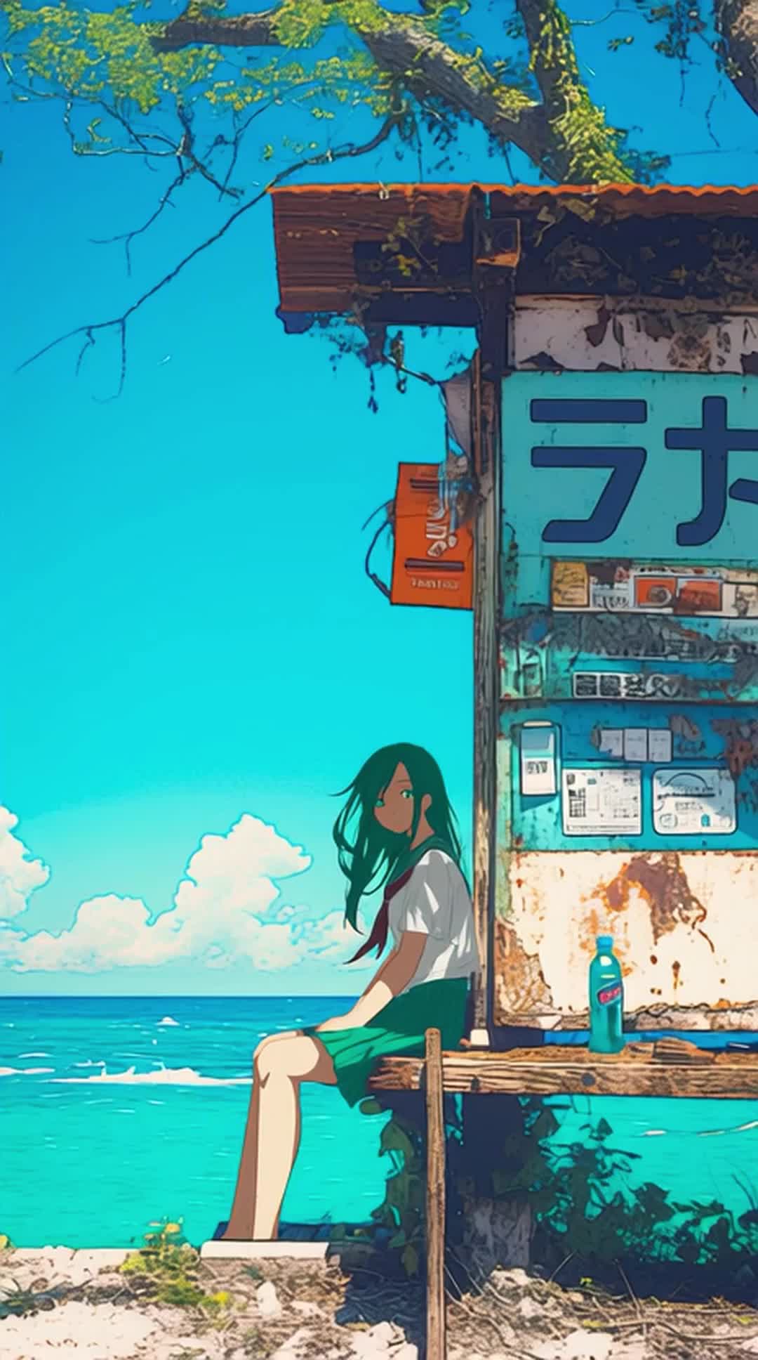 茜色のバス / I’ll Wait at the Bus Stop