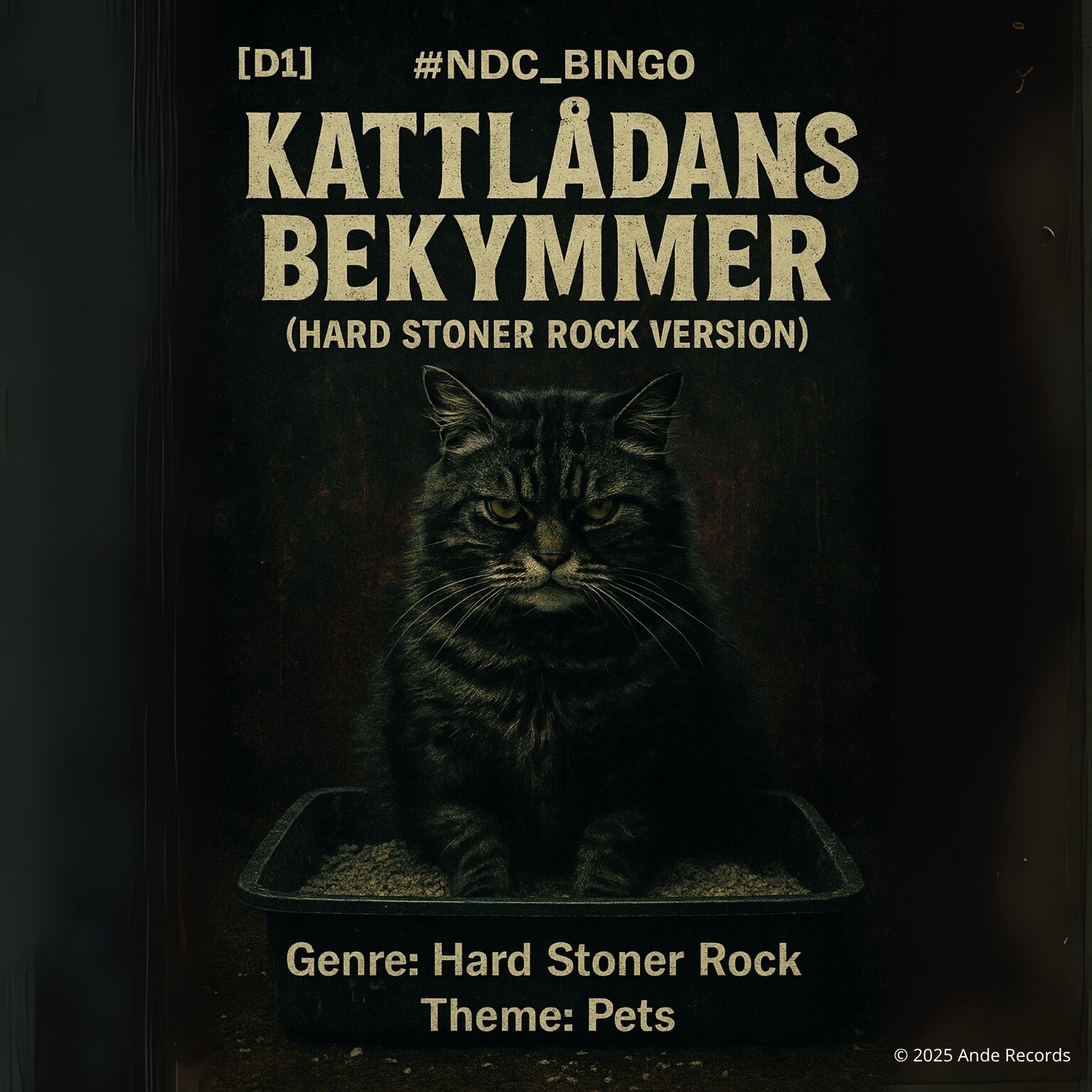 Kattlådans Bekymmer (Hard Stoner Rock Version) [D1] #NDC_Bingo