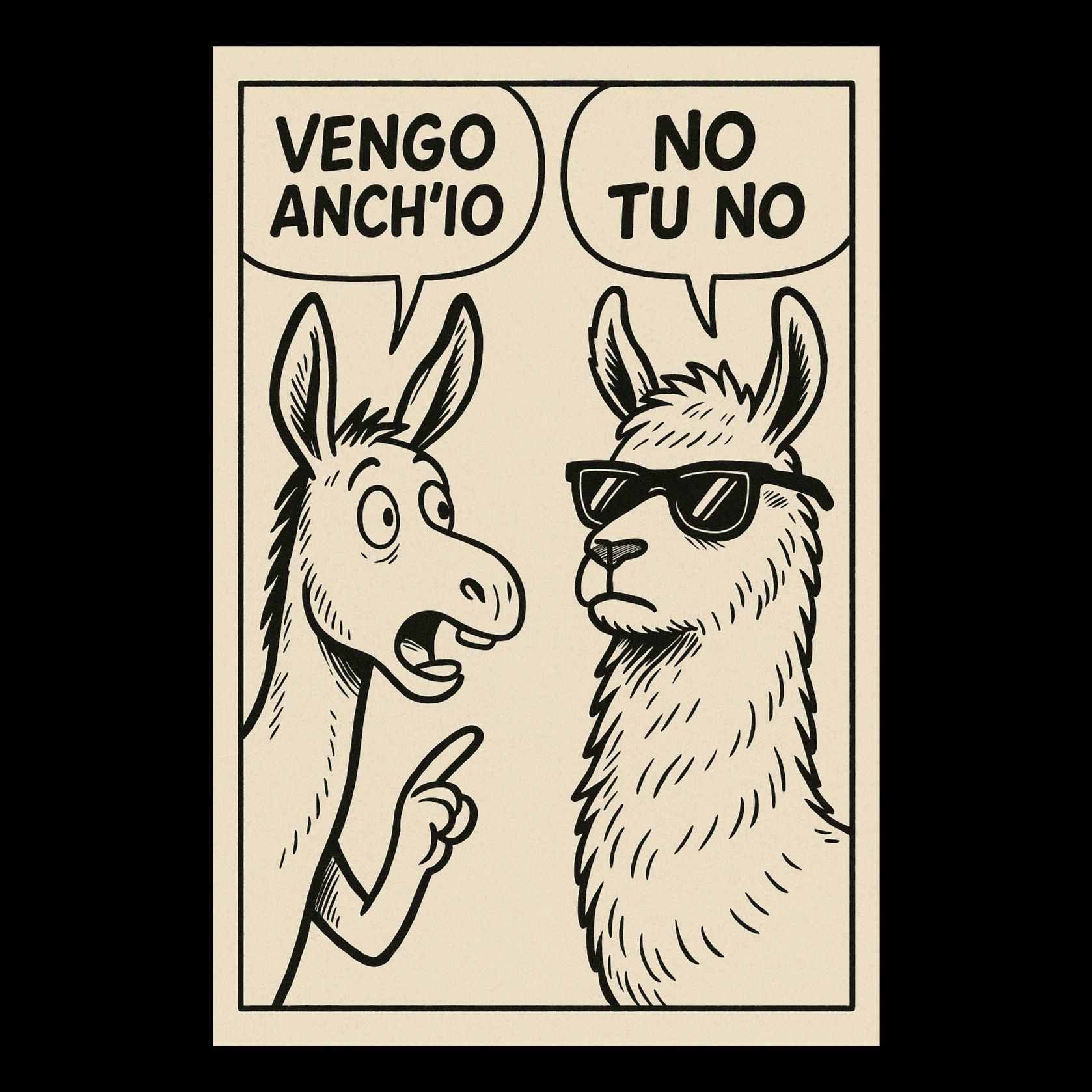VENGO ANCHE IO , NO TU NO (TesteDiSerie Remix)