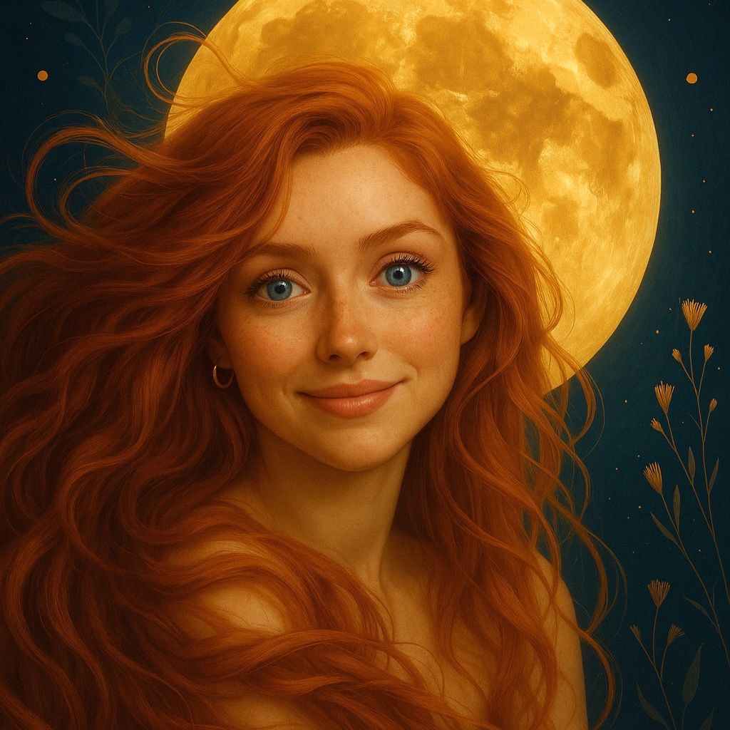 Femme de la Lune Rousse