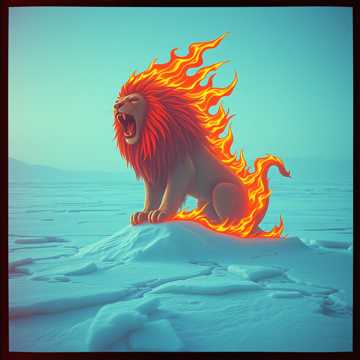 LE LION TRIOMPHANT