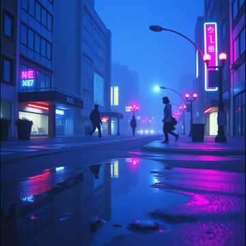 “Mirrors in the Rain” (Remix)