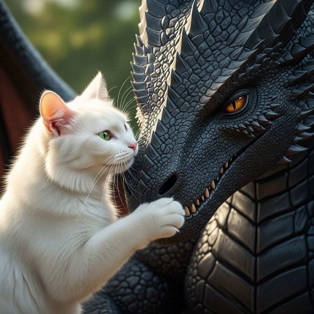 ねことドラゴン 2025.7.9