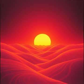 Sun melts low