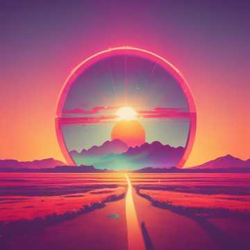 Greek Midnight Sun