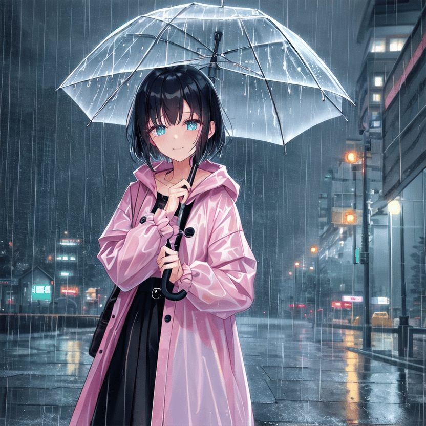 雨音に溶ける声