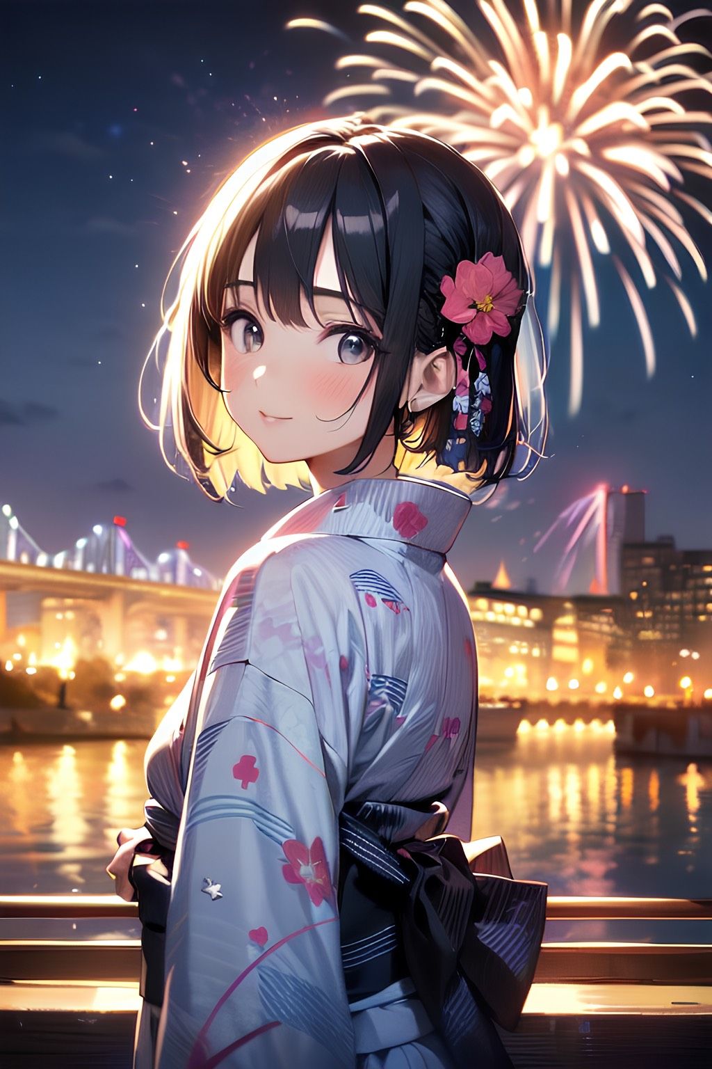 近遠花火　#花火大会