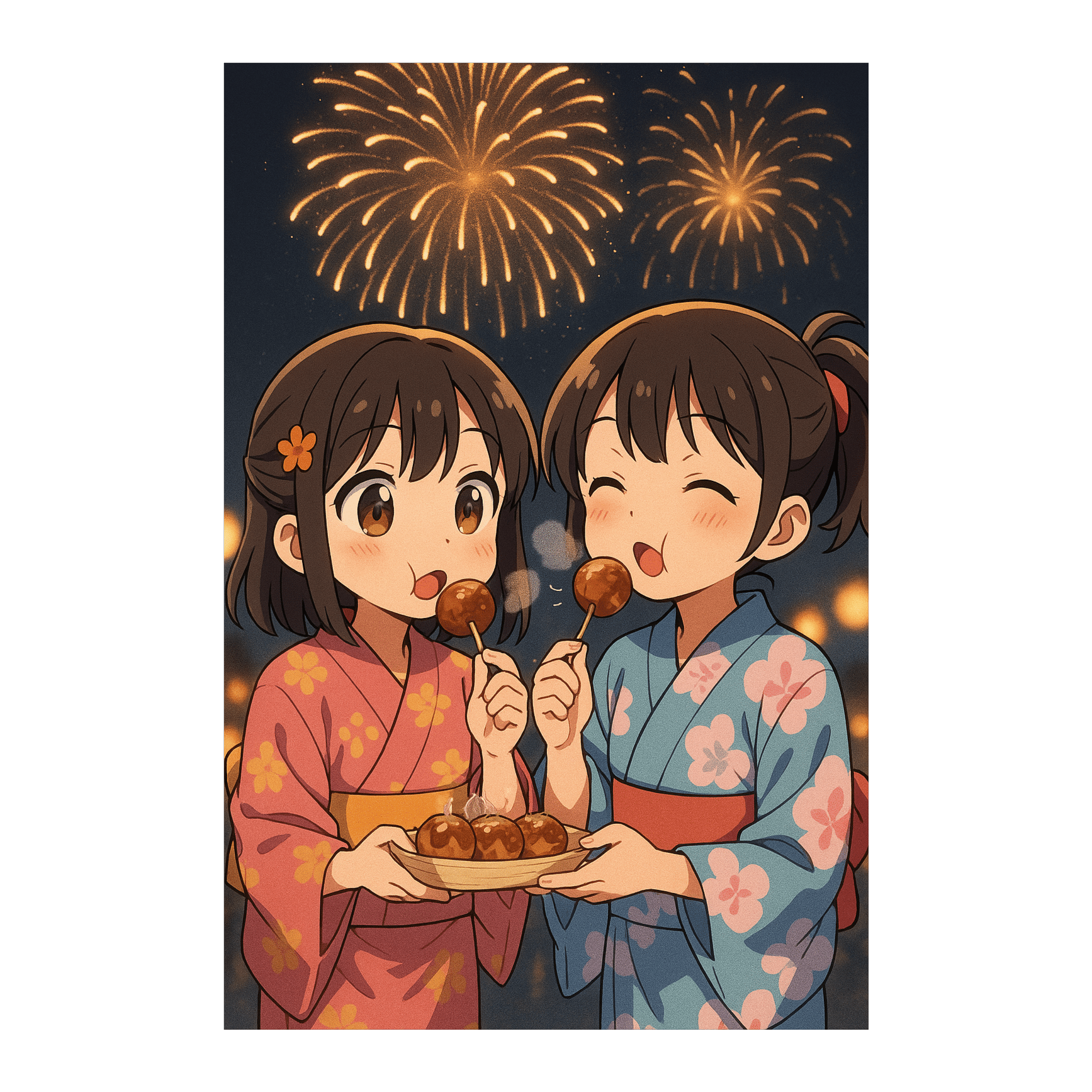 わけっこ #花火大会