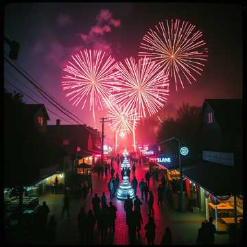  Feu de Liberté " Féte du 14 Juillet"