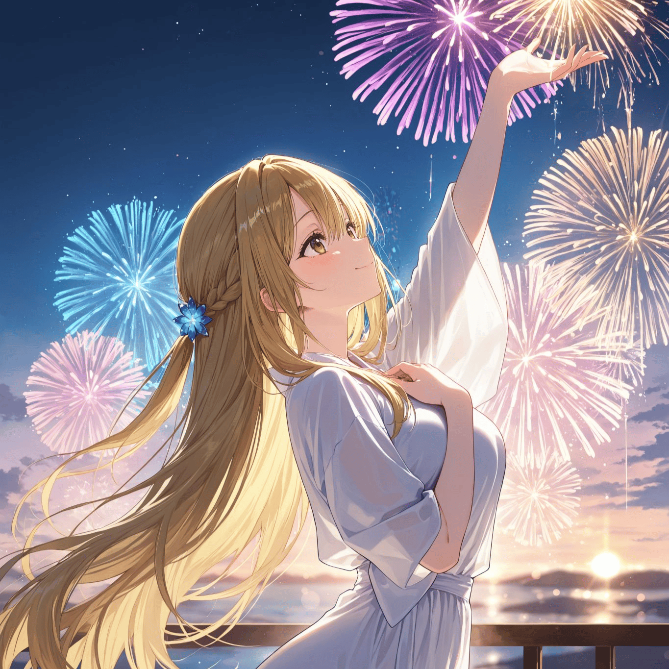 花火が覚えてる (Fireworks Remember Us) .　【8/1は花火の日 #花火大会】 