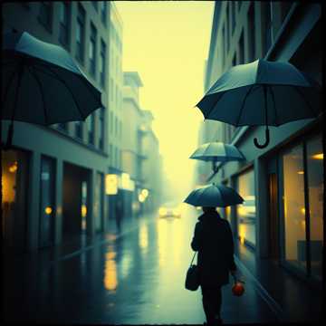 It rains