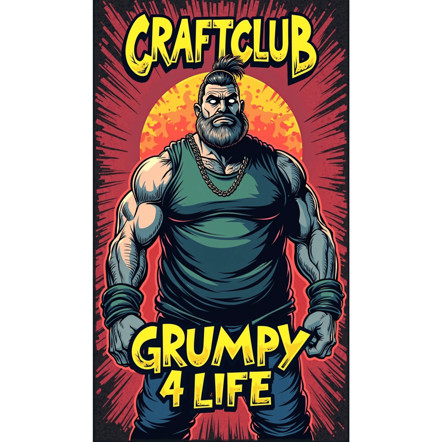 Grumpy 4 Life by Craftclub