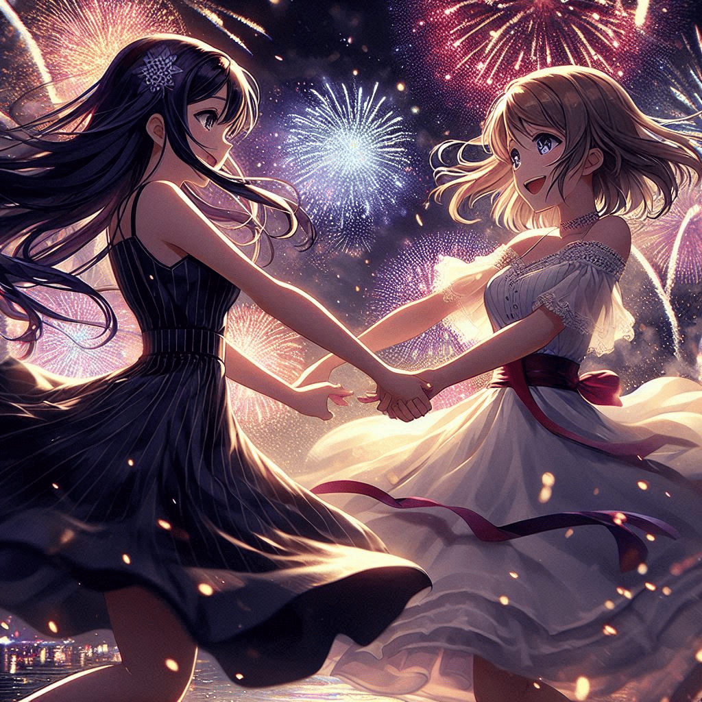めぐり合う世界 🎆🌌#花火大会（The World Where We Meet Again）