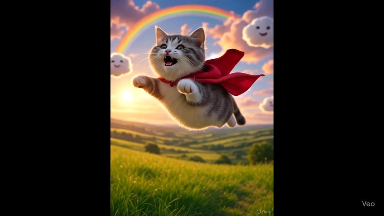 飛べ！家猫くんFly, house cat!