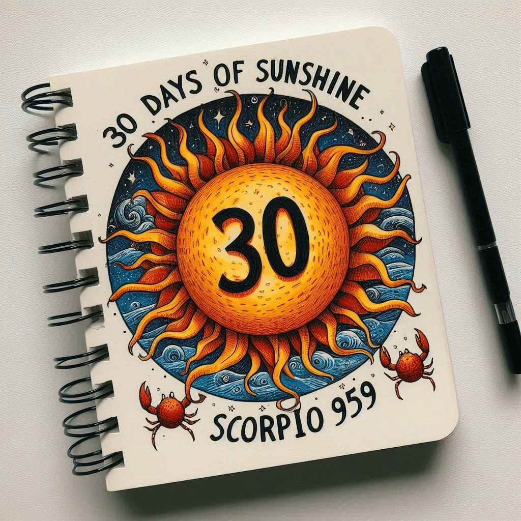 30 Tage Sonnenschein
