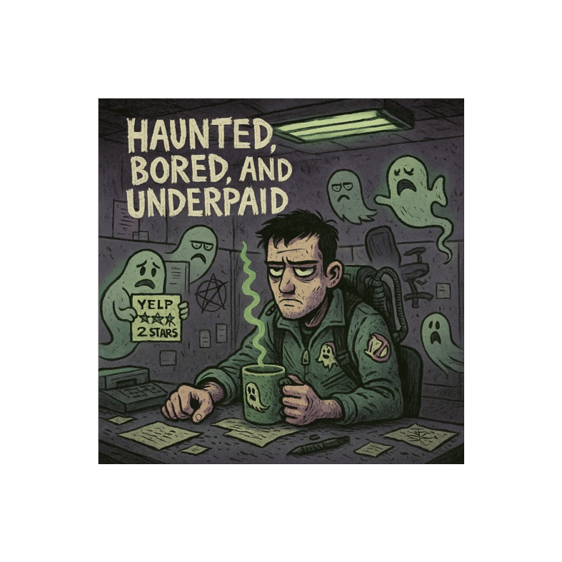 Haunted, Bored, and Underpaid