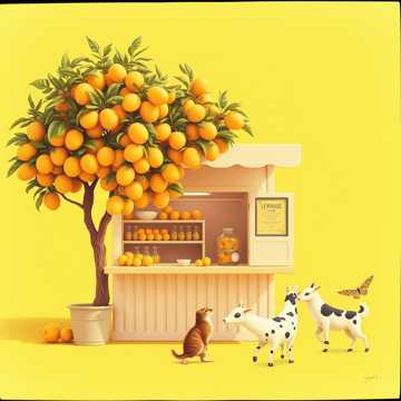 Zitronen und Limonade