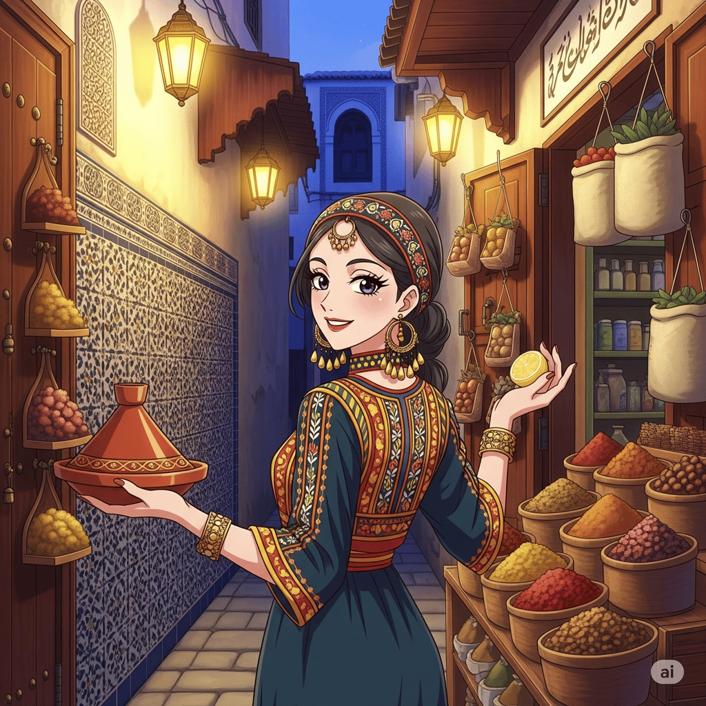 レモン風味のタジン