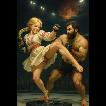 Podolyanochka vs Oscar Hanvik the Jewish Man with a Hairy Back v1b
