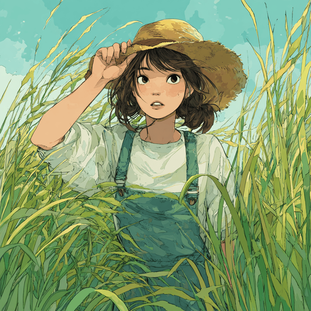 真夏の草刈り