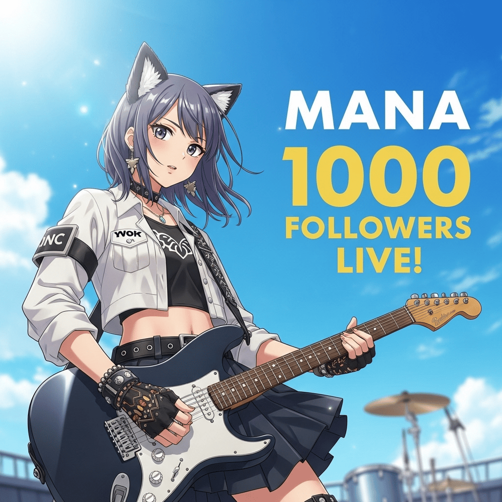 【竜宮式🐉コラボ】✨栄光のヴェール✨　㊗️manaちゃん♡1000人フォロワー達成おめでとう㊗️🍒⭐️