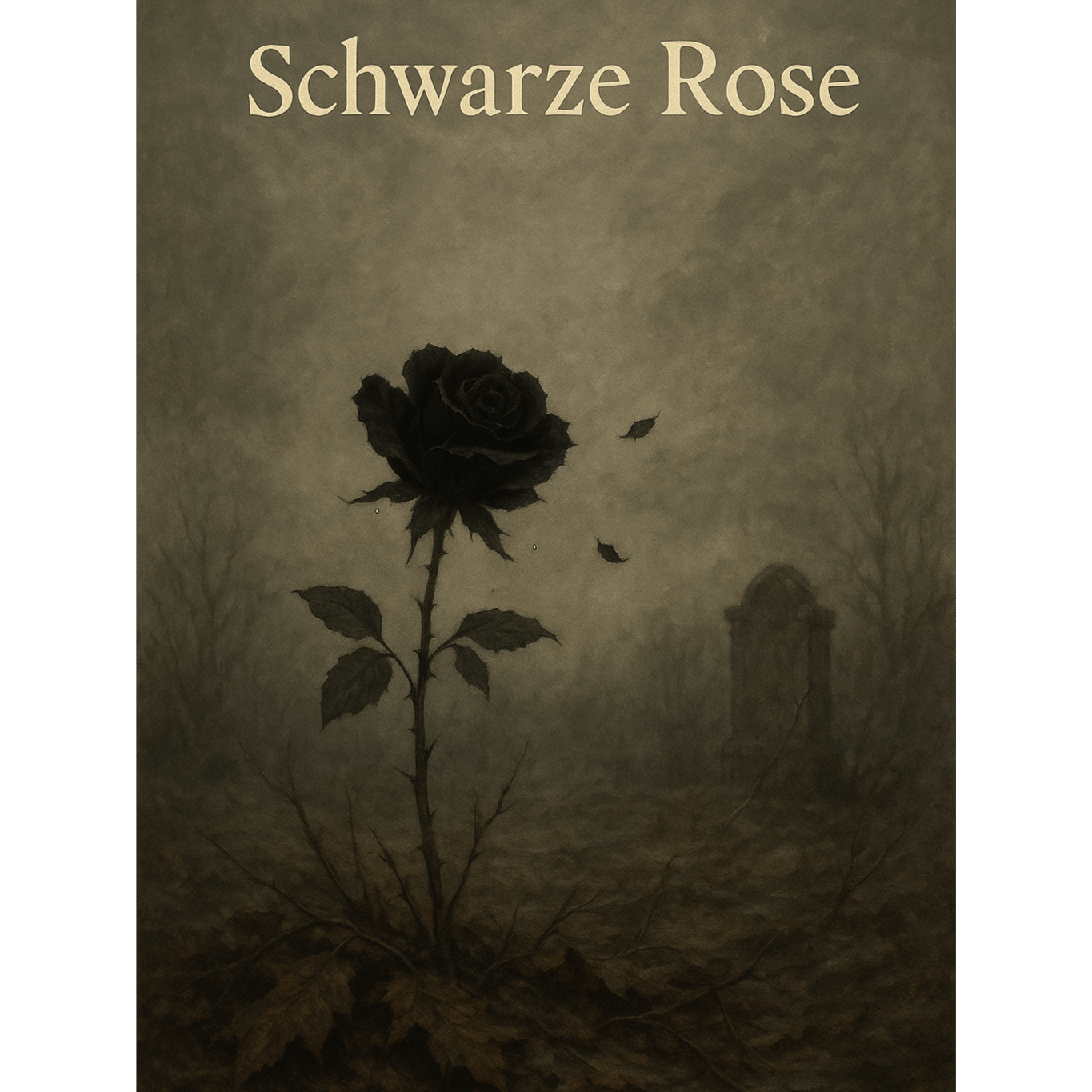 Schwarze Rose