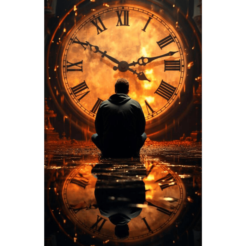 The hours fall like rain
