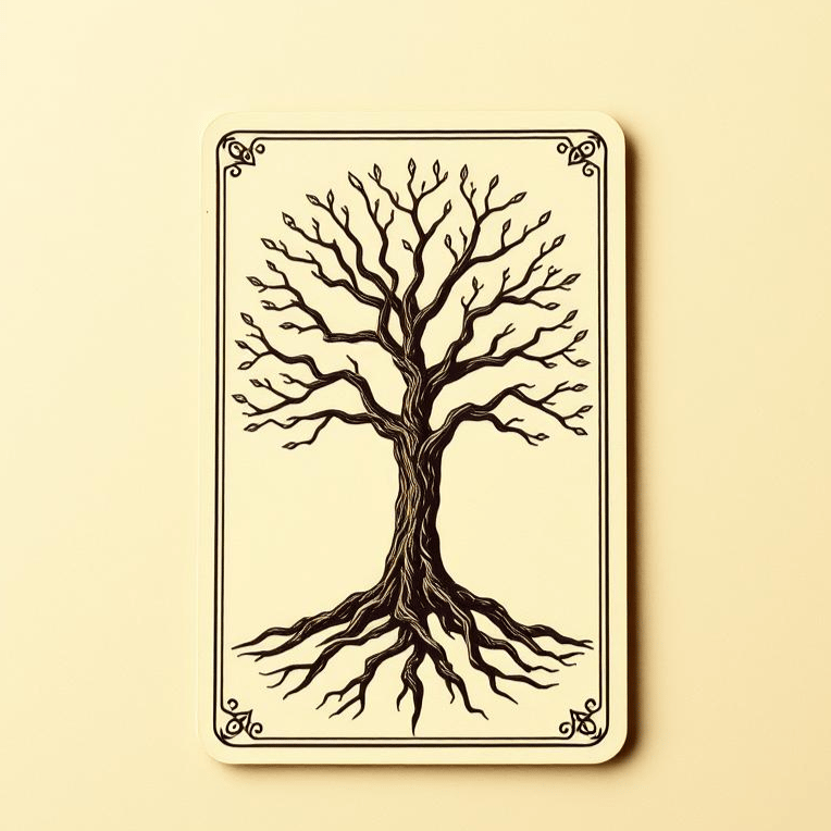 A levél - tarot - 12.