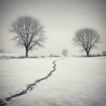 Tracks In The Snow