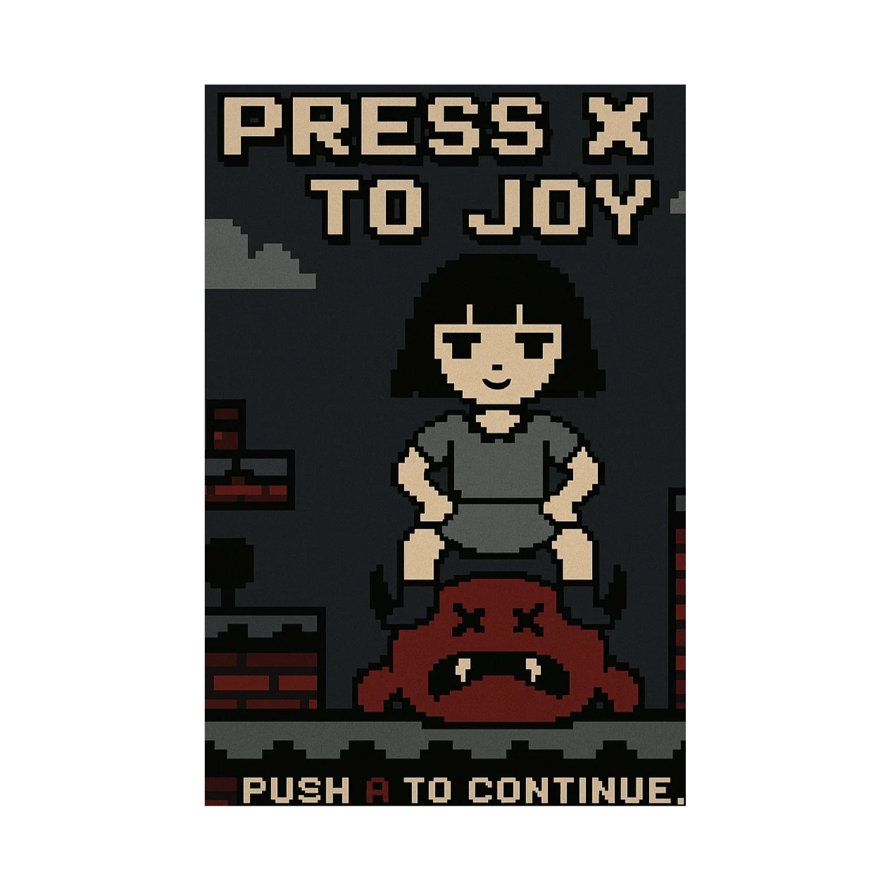 X를 눌러 JOY를 표하십시오