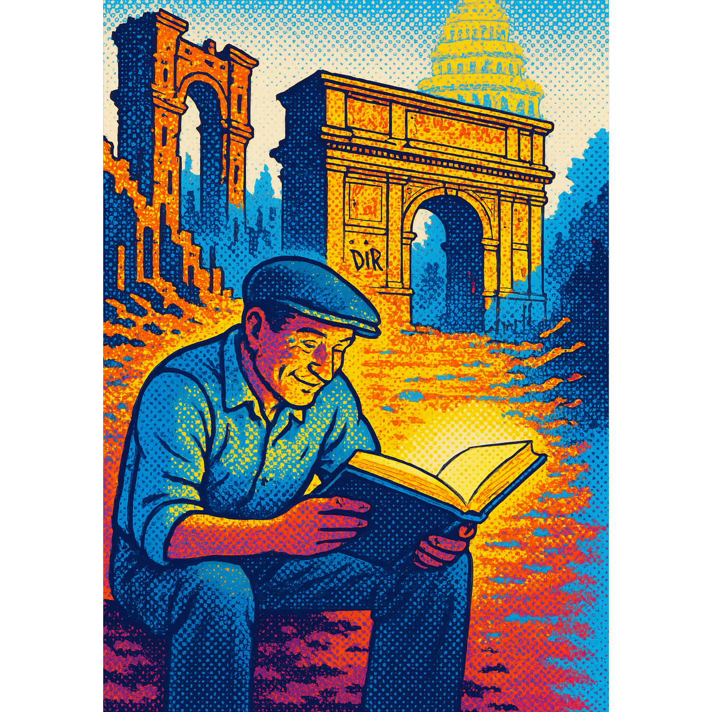Questions of a Reading Workman (Trance_LATEd Poem by Bertold Brecht)