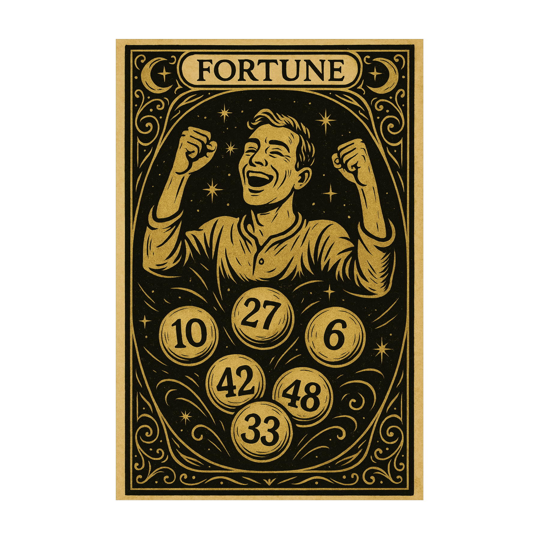 Szerencse - tarot-14.