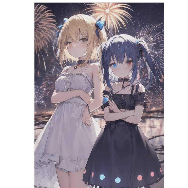 鍵玉　#花火大会